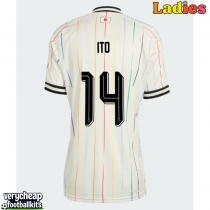 Japan Junya Ito #14 Replica Away Shirt Ladies World Cup 2026 Short Sleeve